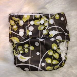 Simplex all in one diaper in the tweet pattern